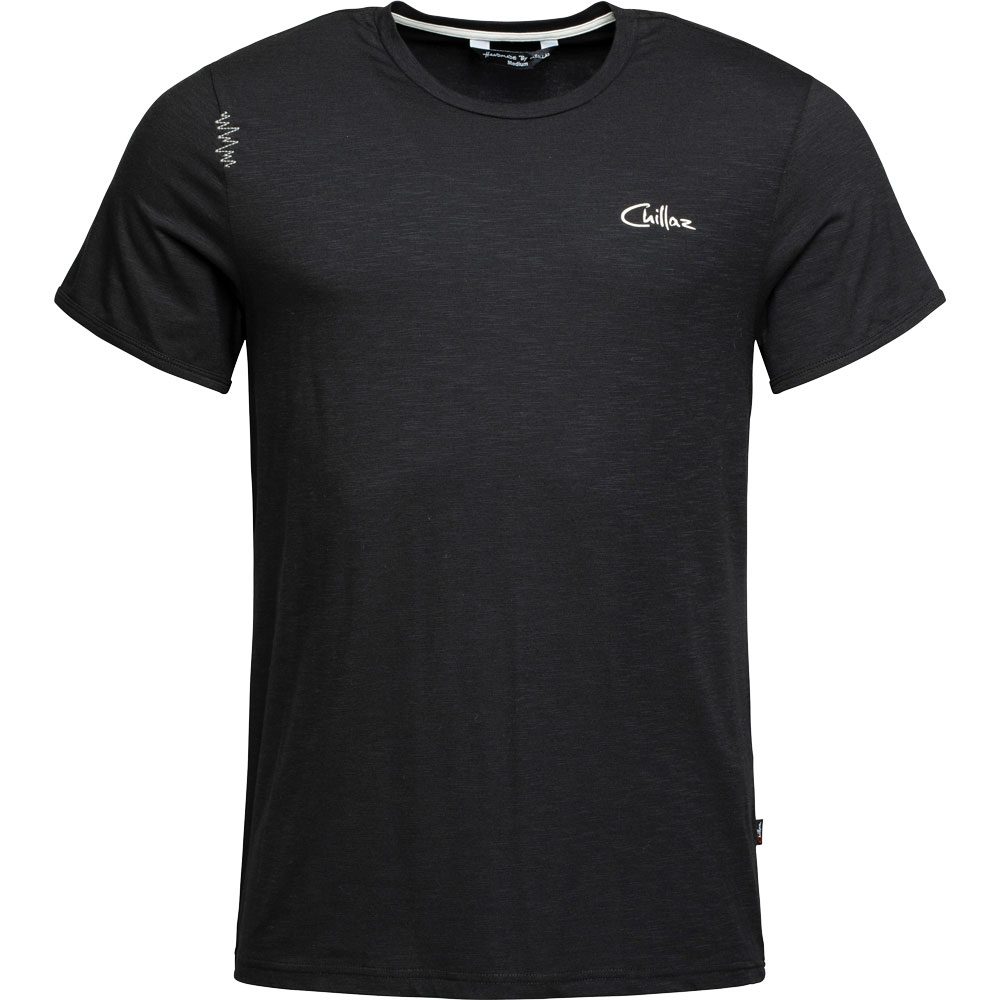 Chillaz Mountain Logo T-Shirt Herren schwarz