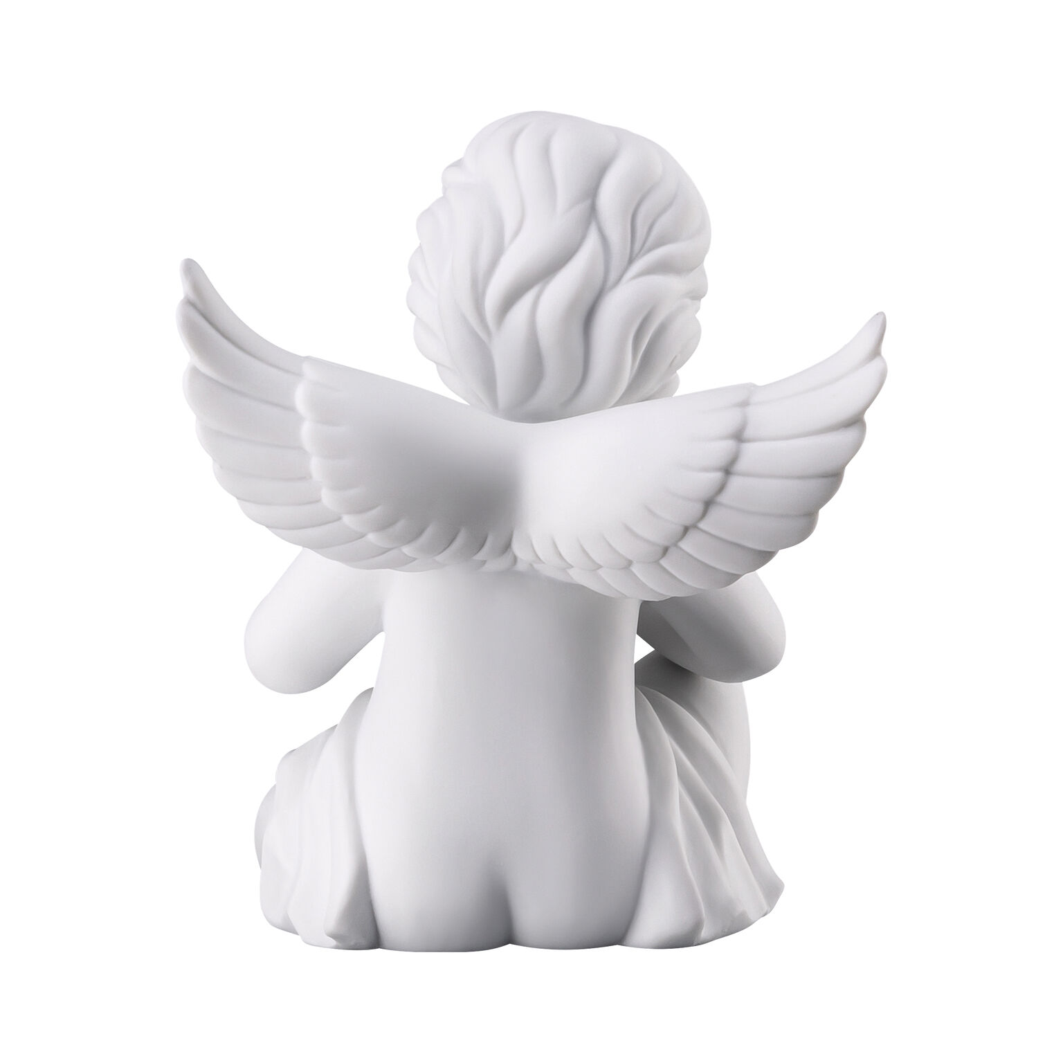 Angels Weiss matt Engel mit Malerpalette
