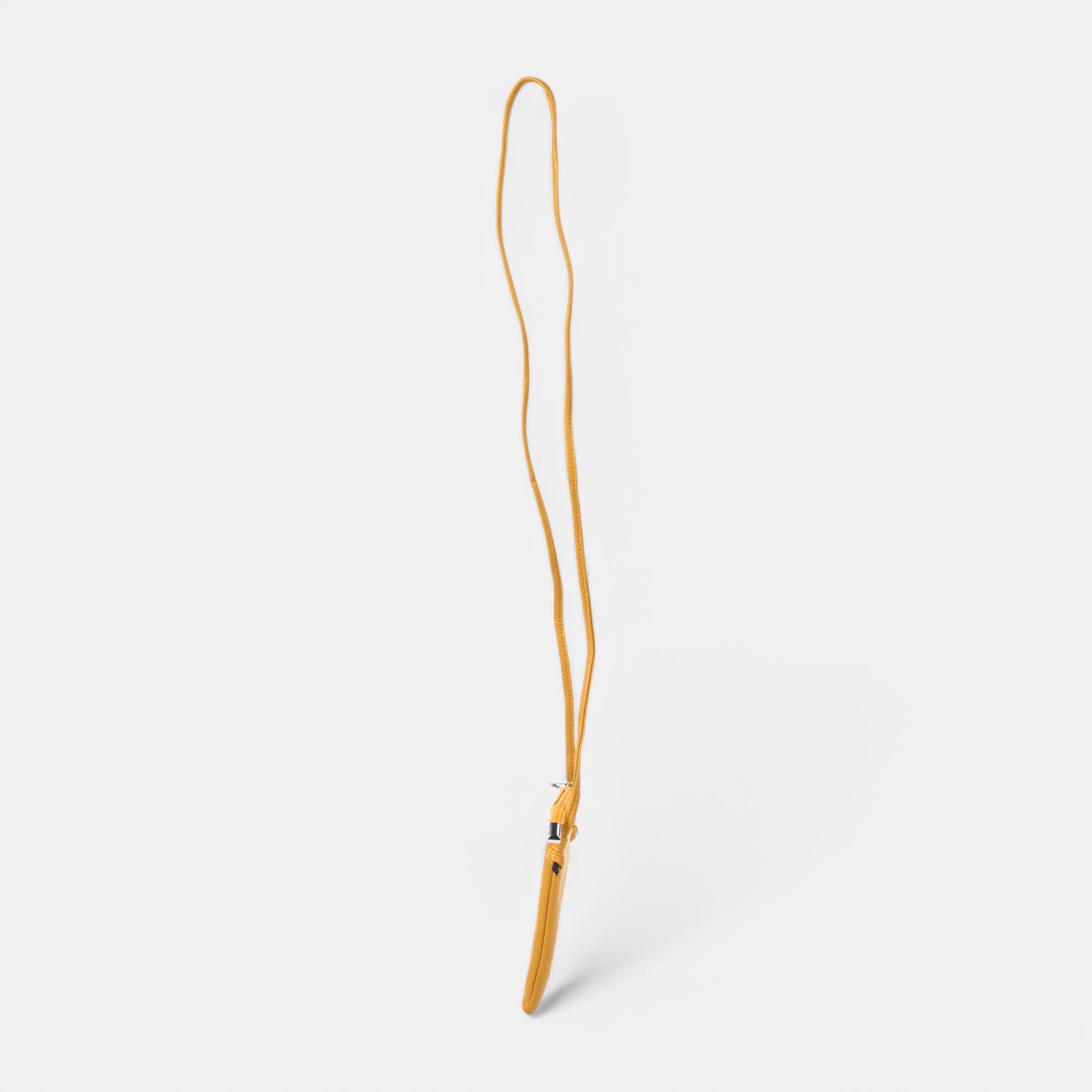 Pochette pour téléphone jaune