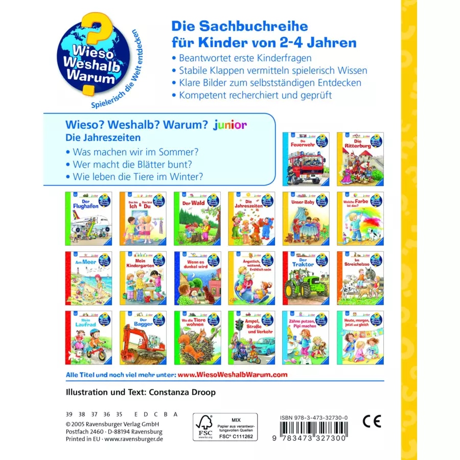 Ravensburger Wieso? Weshalb? Warum? Junior 10: Die Jahreszeiten