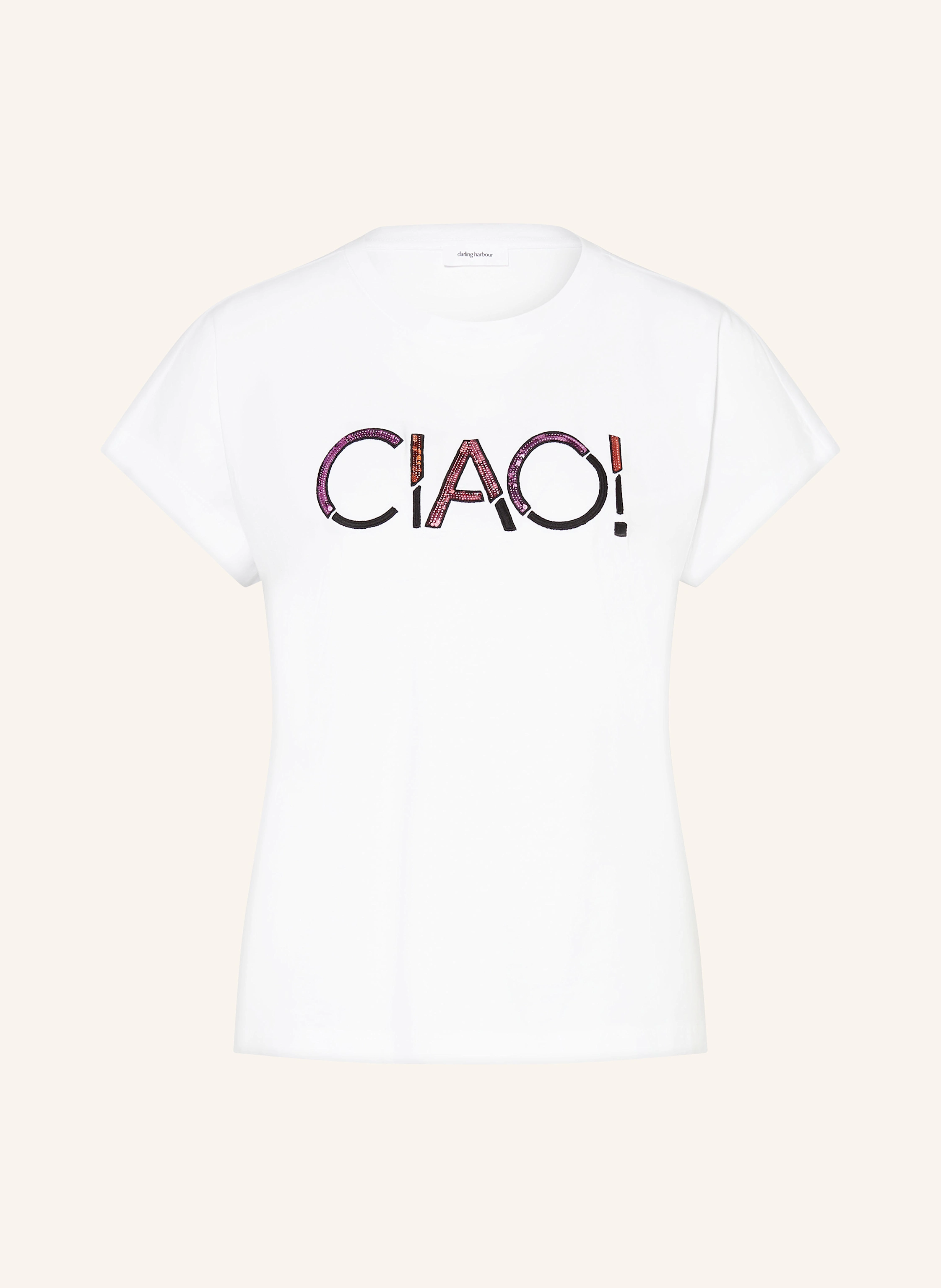 darling harbour T-Shirt mit Pailletten