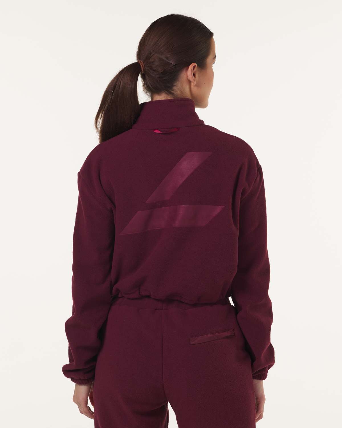 LEVITY Break Fleece 1\2 Zip Sweater Red Wine