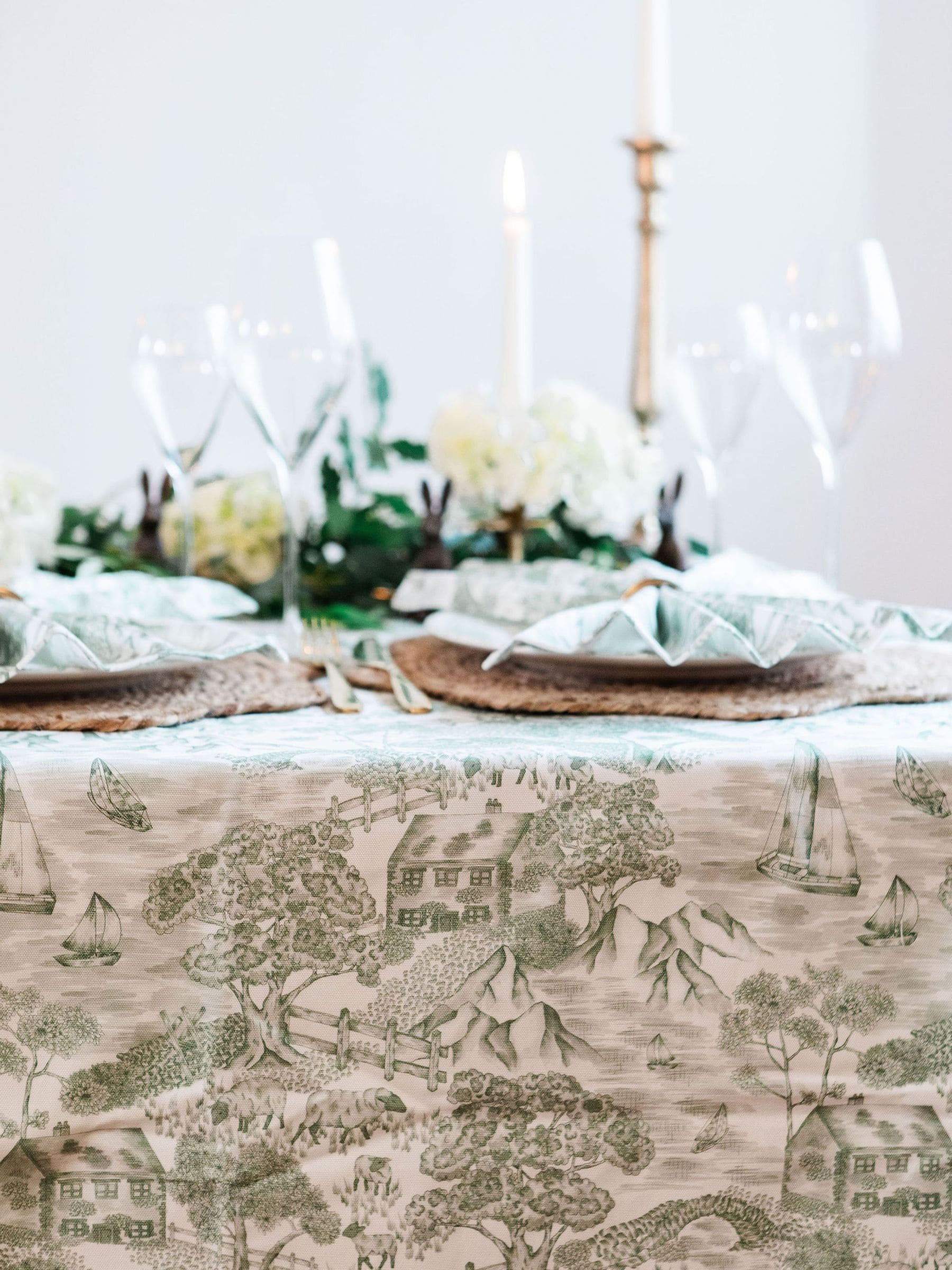Avalon Home Lake District Toile Tablecloth