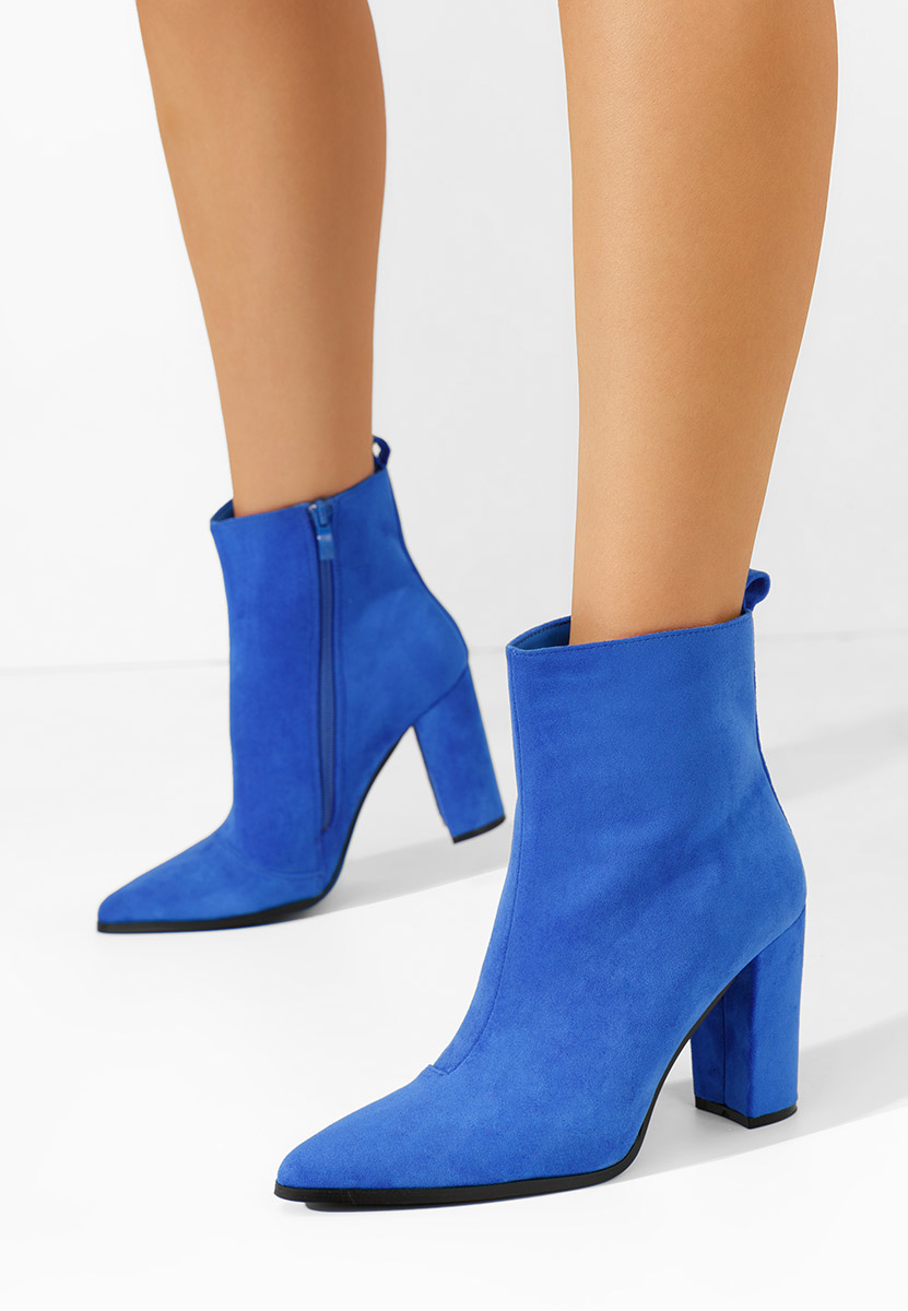 Bottines à talon bleus Adalina V2