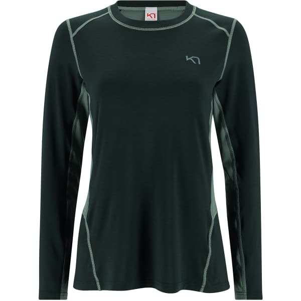 T-shirt running KARI TRAA SVAL LS PINE