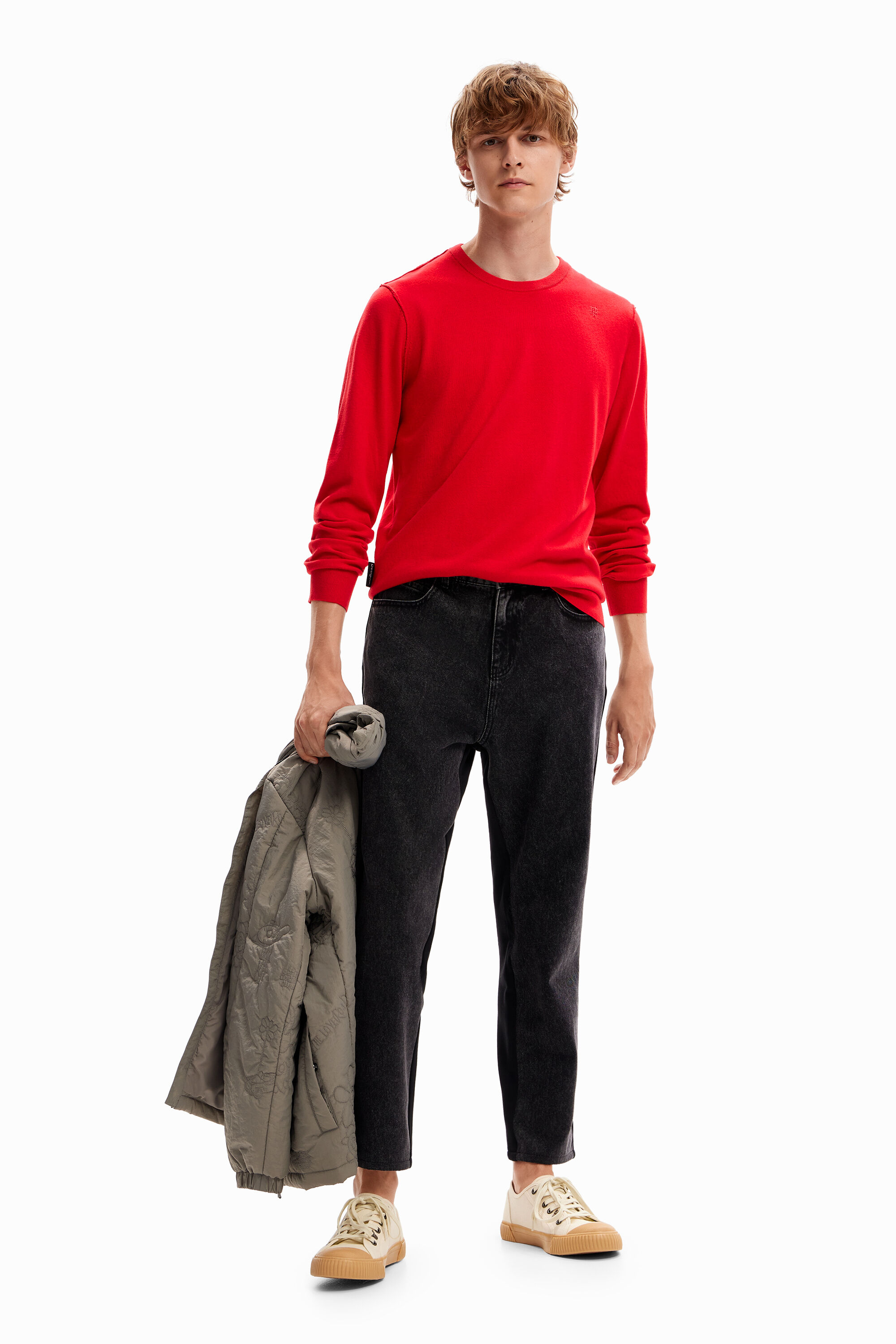 Pull uni coutures