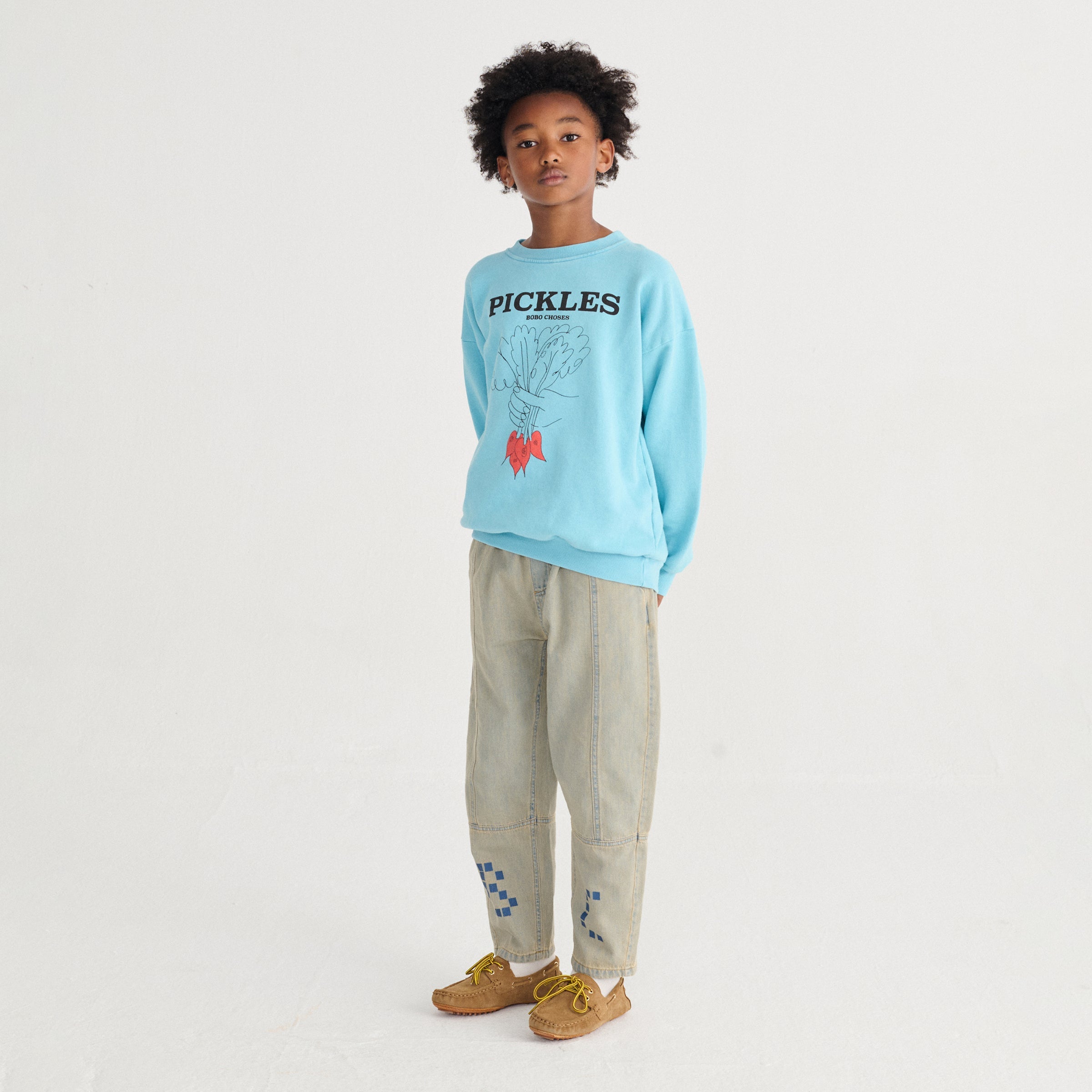 Jeans Square Bobo Choses Prussian Blue
