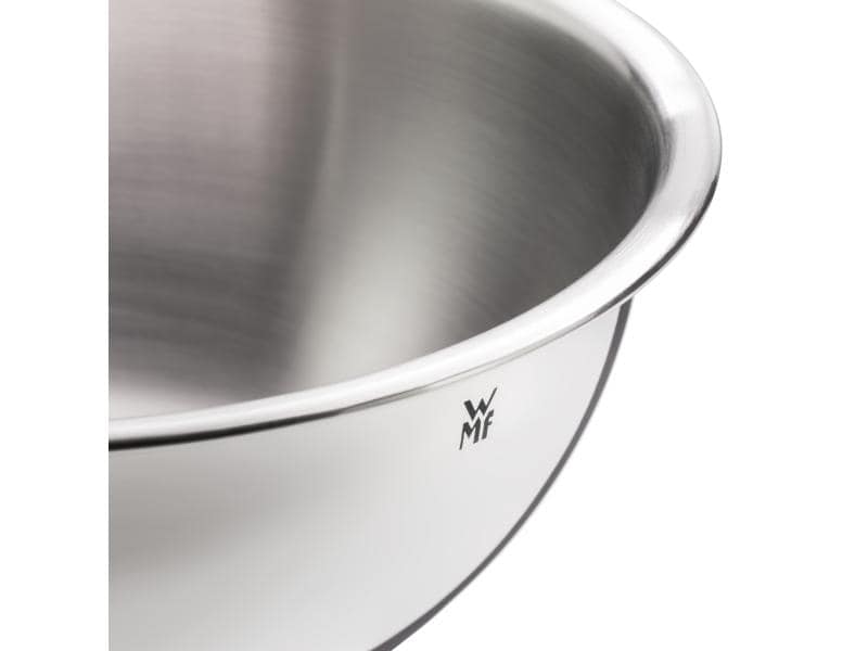 WMF Rührschüssel-Set Gourmet 0.75 l/1 l/2 l/2.75 l, Silber Küchenschüssel-Set, 4-teilig