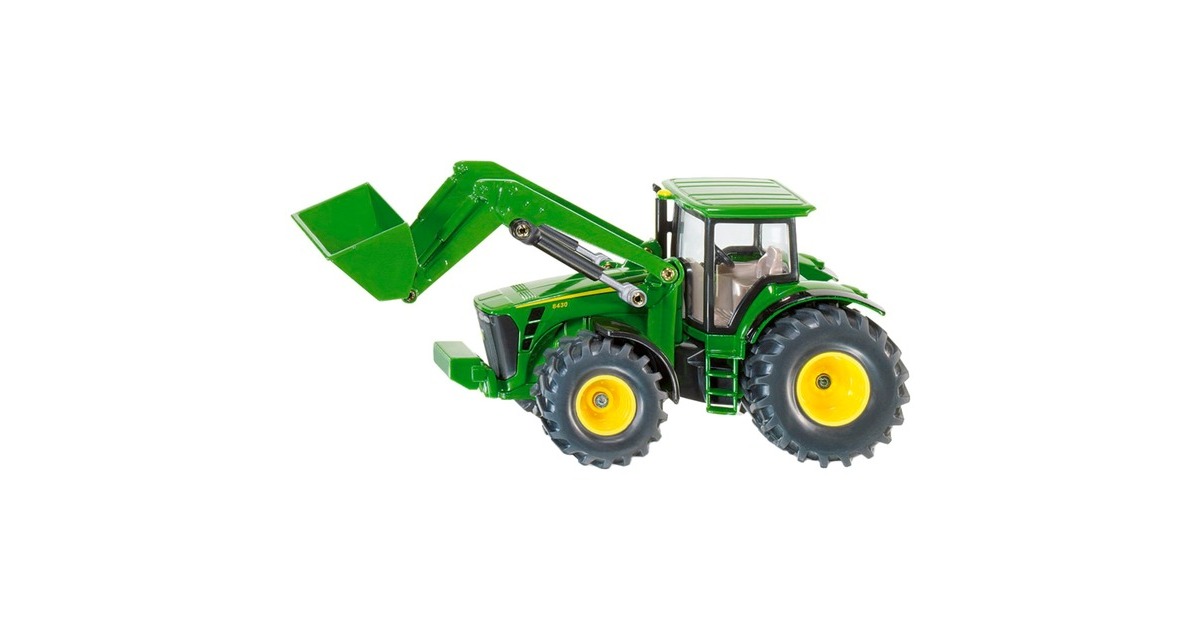 SIKUFarmer - John Deere met voorlader Modelvoertuig  (Schaal 1:50)