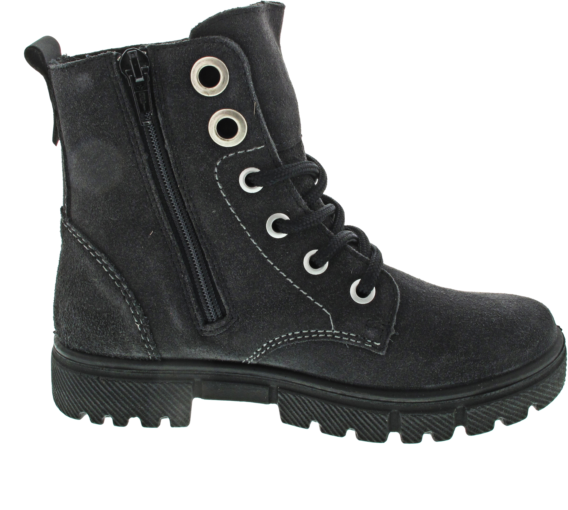Ricosta Suri Schnürstiefel TEX grau