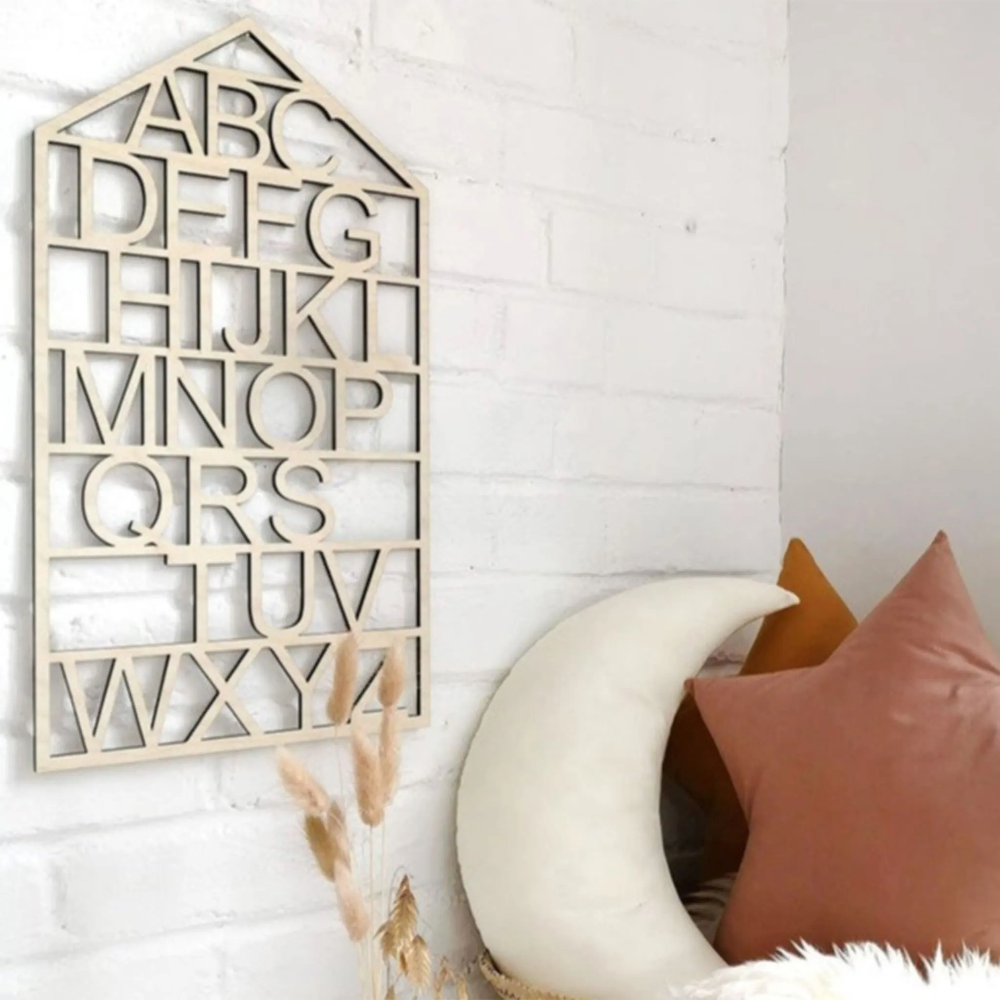 The Butter Flying Coussin Lune - Naturel