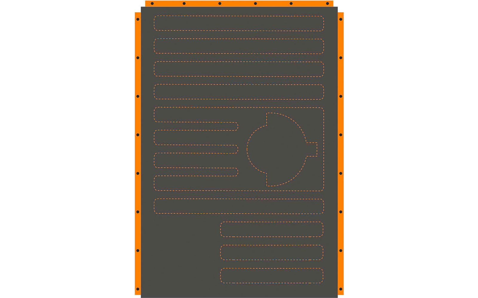 Disc-O-Bed All in One Multifunktions-Outoordecke 203 x 137 cm