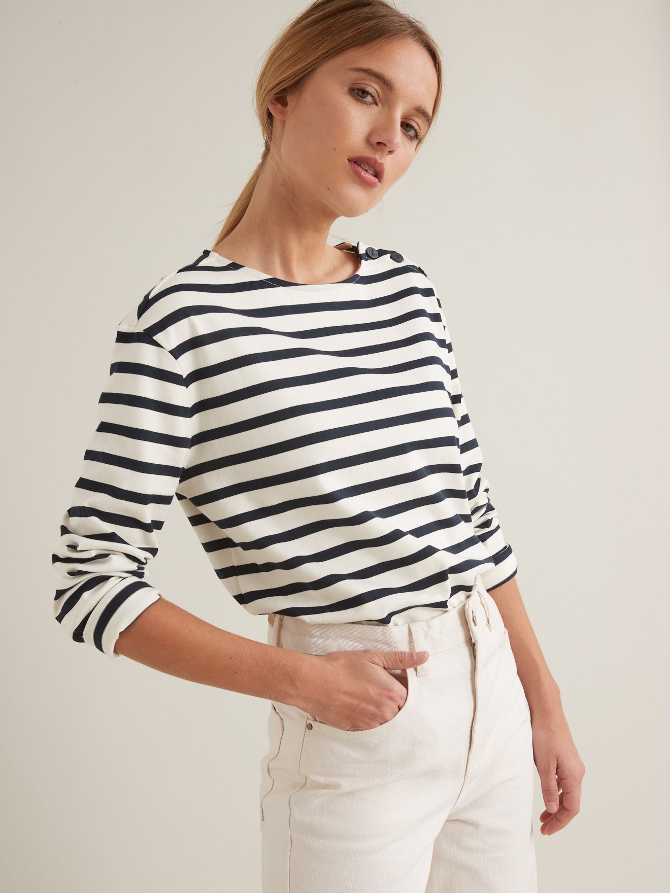 T-shirt marinière femme