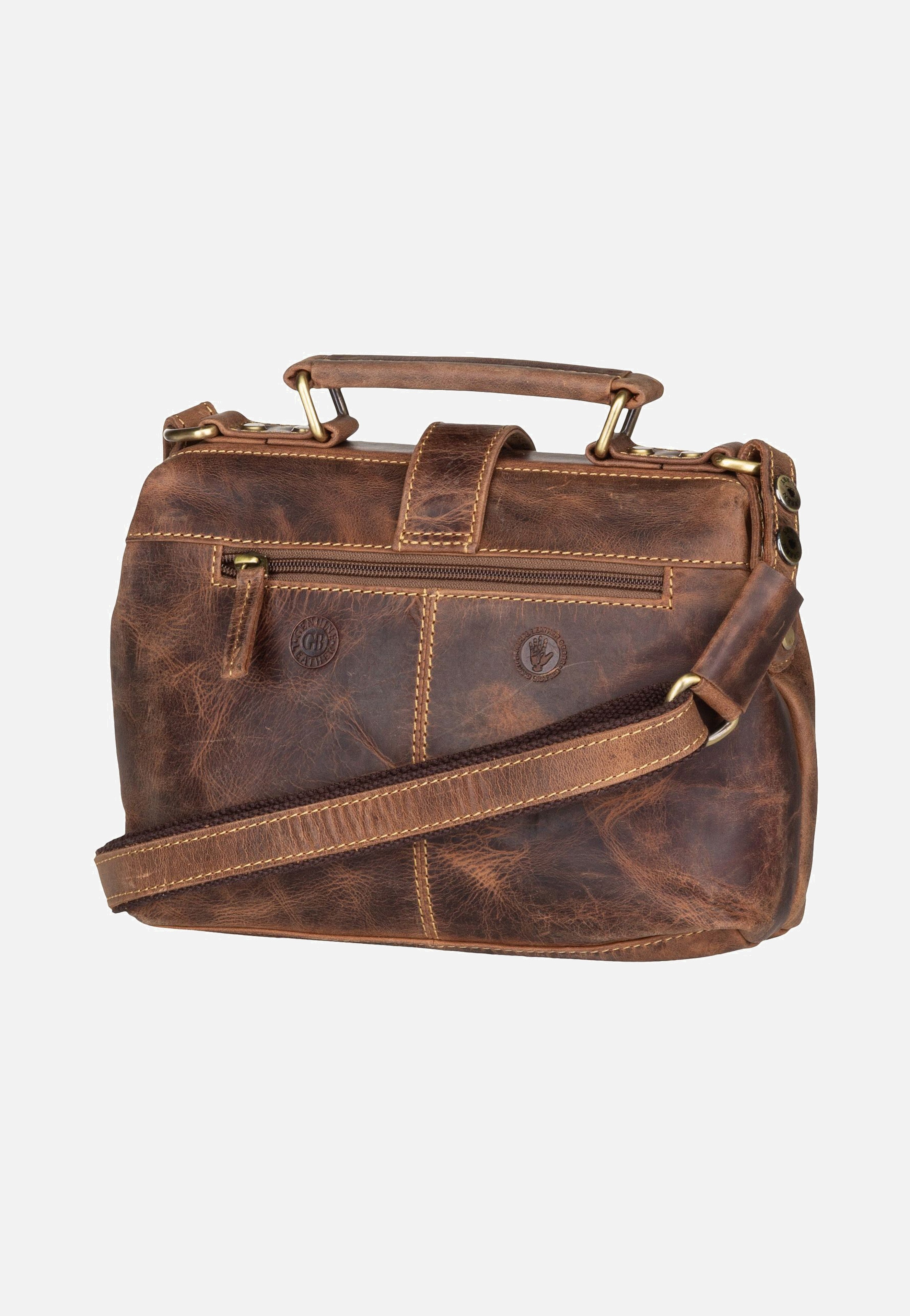Vintage 1584S Sattelbraun - Henkeltasche