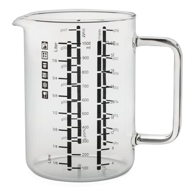Messbecher Borosilikatglas