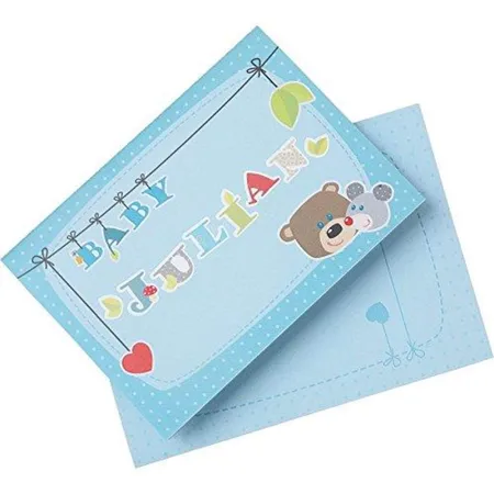 HABA 7174 Geburtskarte blau