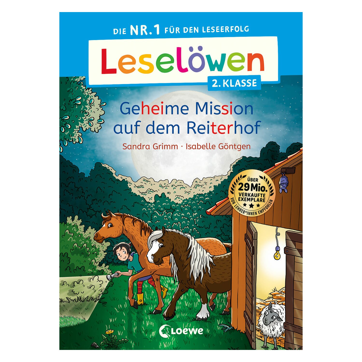 Leselöwen 2. Klasse - Geheime Mission auf dem Reiterhof