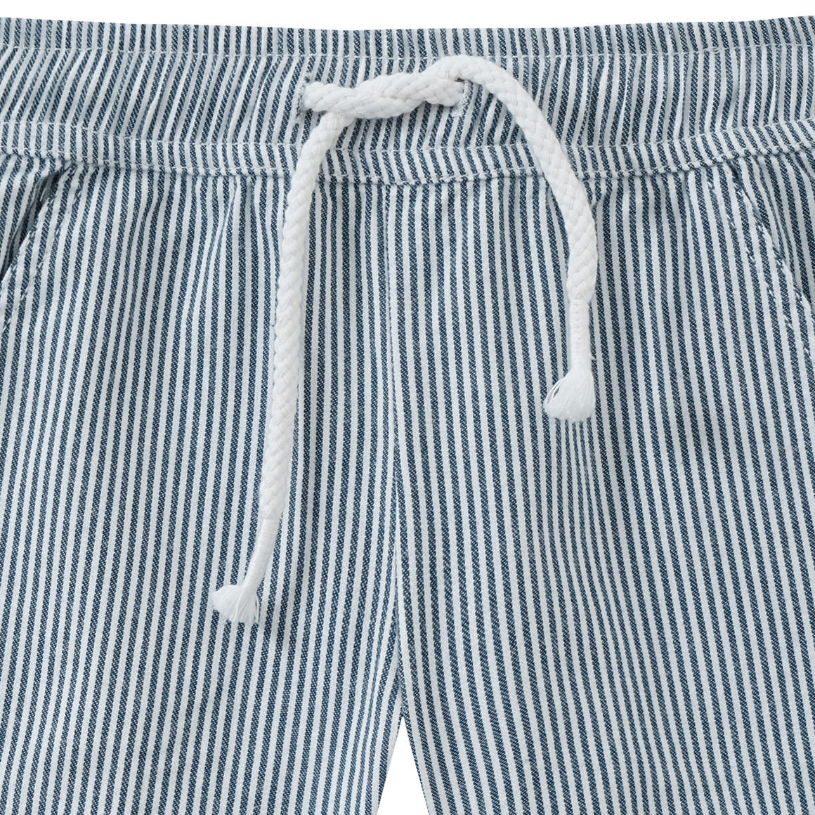 Topolino Pure Collection Jungen Shorts aus Bio-Baumwolle dunkelblau / weiss