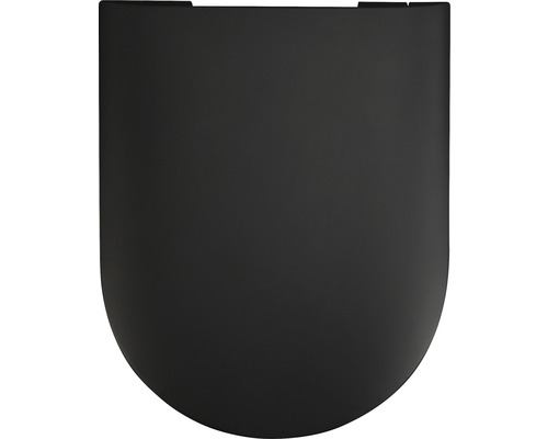Jungborn spoelrandloze toiletcombinatie FLORIEL/ONE 64 matzwart met toiletzitting en softclose-mechanisme