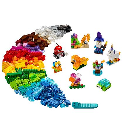 LEGO? Classic - Kreative Gennemsigtige Klodser 11013 - 500 Dele