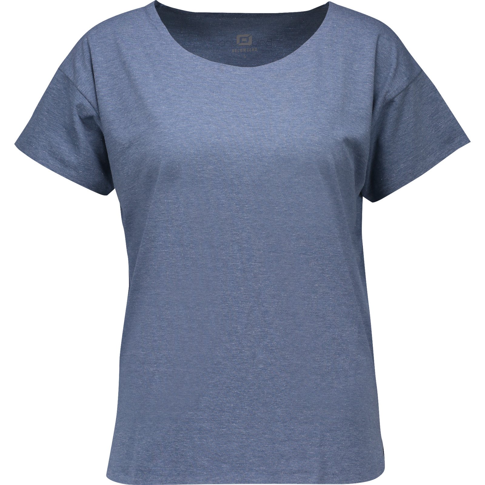 Belowzero Damen-Fitness-T-Shirt Tape L, blau