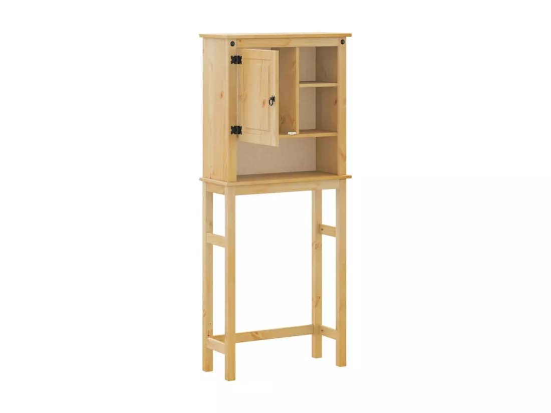 Armoire pour machine à laver salle de bain Corona pin massif