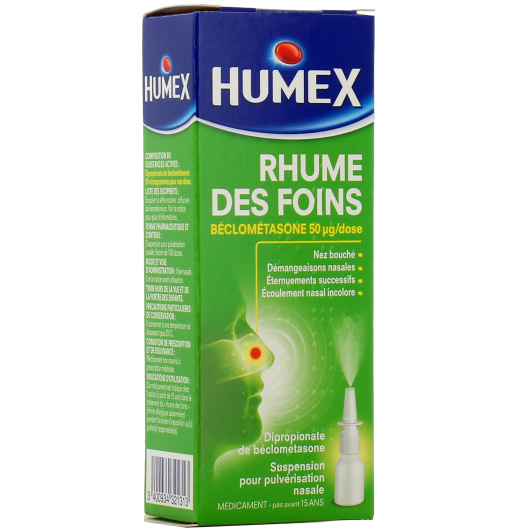 Humex Rhume des foins - Pharmacie des Drakkars