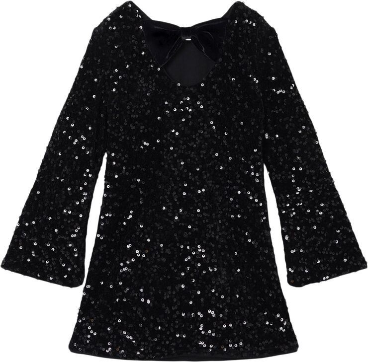 Name It NKFRUSITTA LS DRESS Black