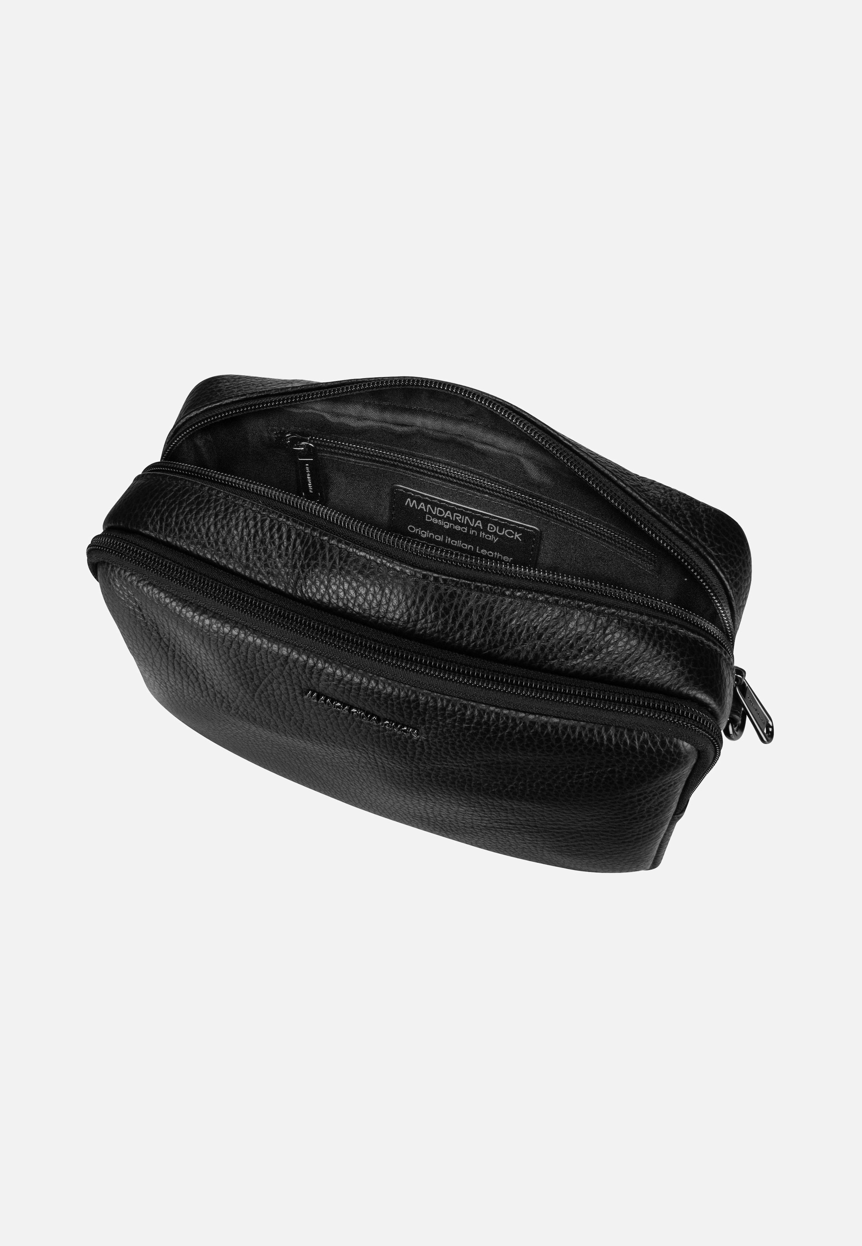 Mellow Leather Camera Case FZT11 Nero - Crossbody Bag