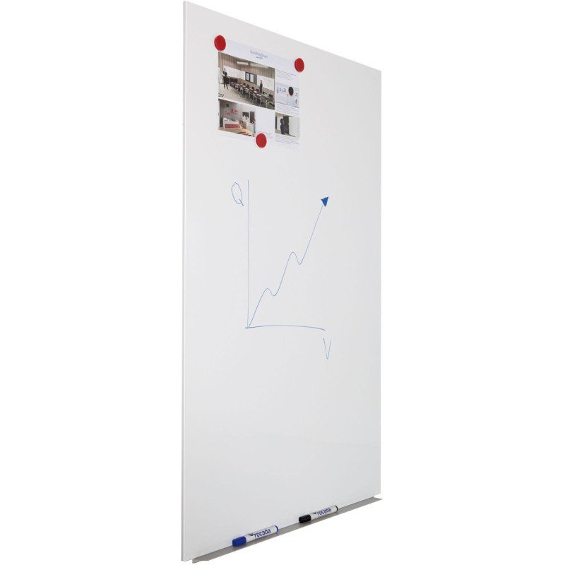Tableau blanc laqué sans cadre 75 x 115 cm CEP