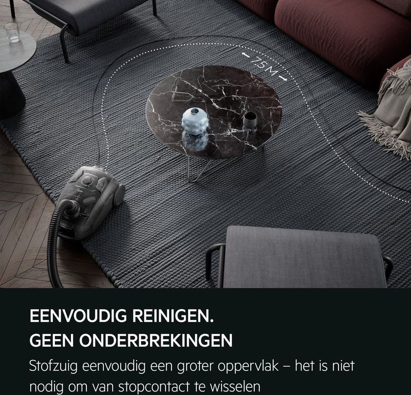 AEG - AB31C1GG CLEAN 3000 - Stofzuiger met zak - Hepa 14 - 2 Mondstukken