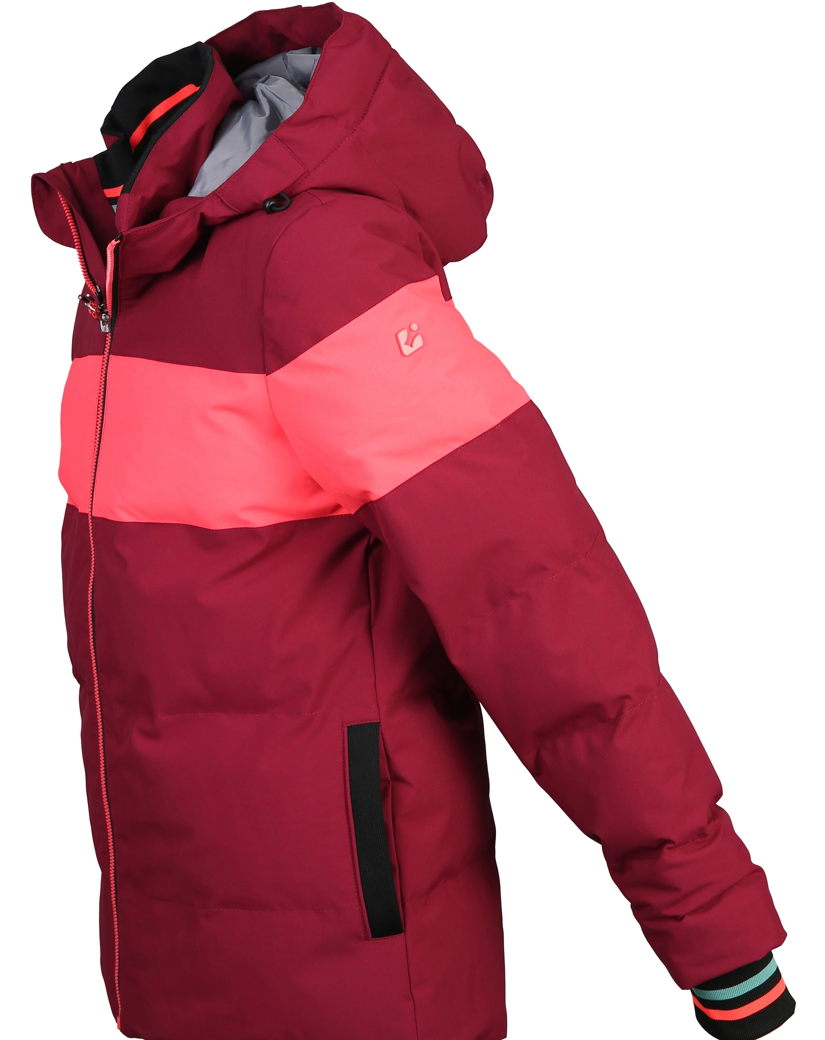 Steppjacke KOW 192 GRLS in brombeere