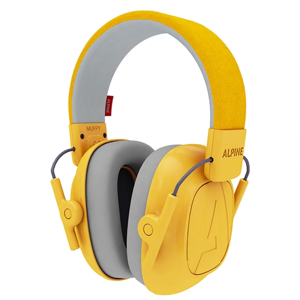 Muffy Kids Høreværn Yellow - Alpine → Luksusbaby.dk