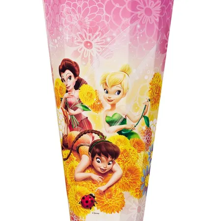 Nestler Schultüte Disney's Fairies Feengold 12-eckig mit Goldglitzer, 85cm