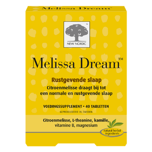 New Nordic Melissa Dream Rustgevende Slaap 40TB