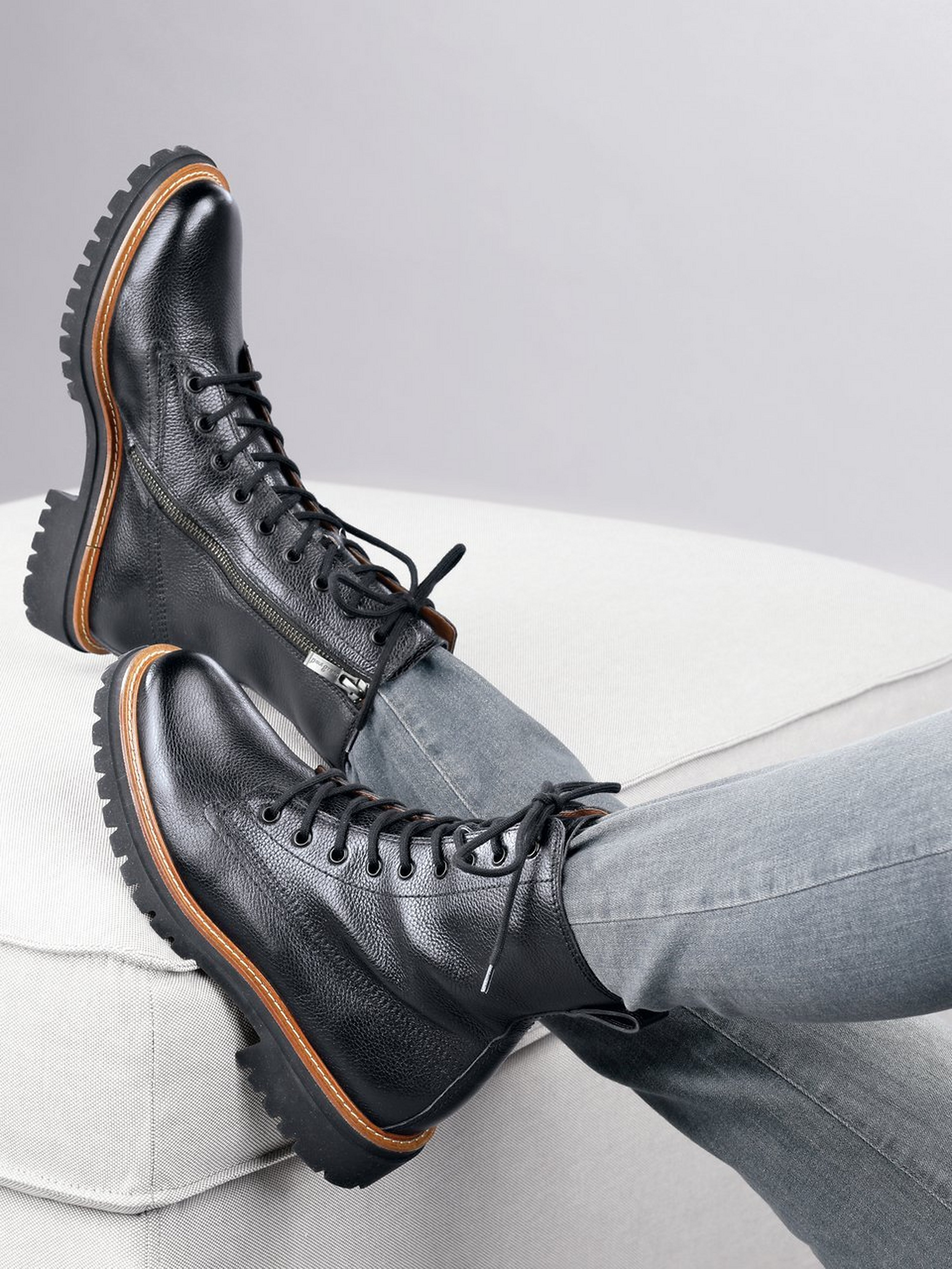 Schnür-Stiefelette