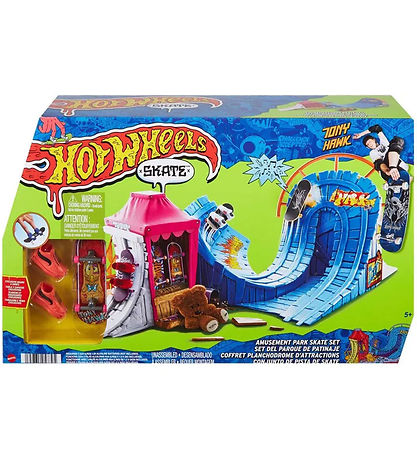 Hot Wheels Eisbahn m. Musik - Skate Vergnügungspark Skate Set