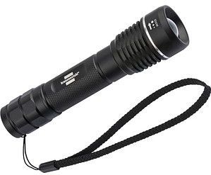 Brennenstuhl - TL 601 AF - Oplaadbare Focus-LED-Zaklamp - Zwart - CREE-LED