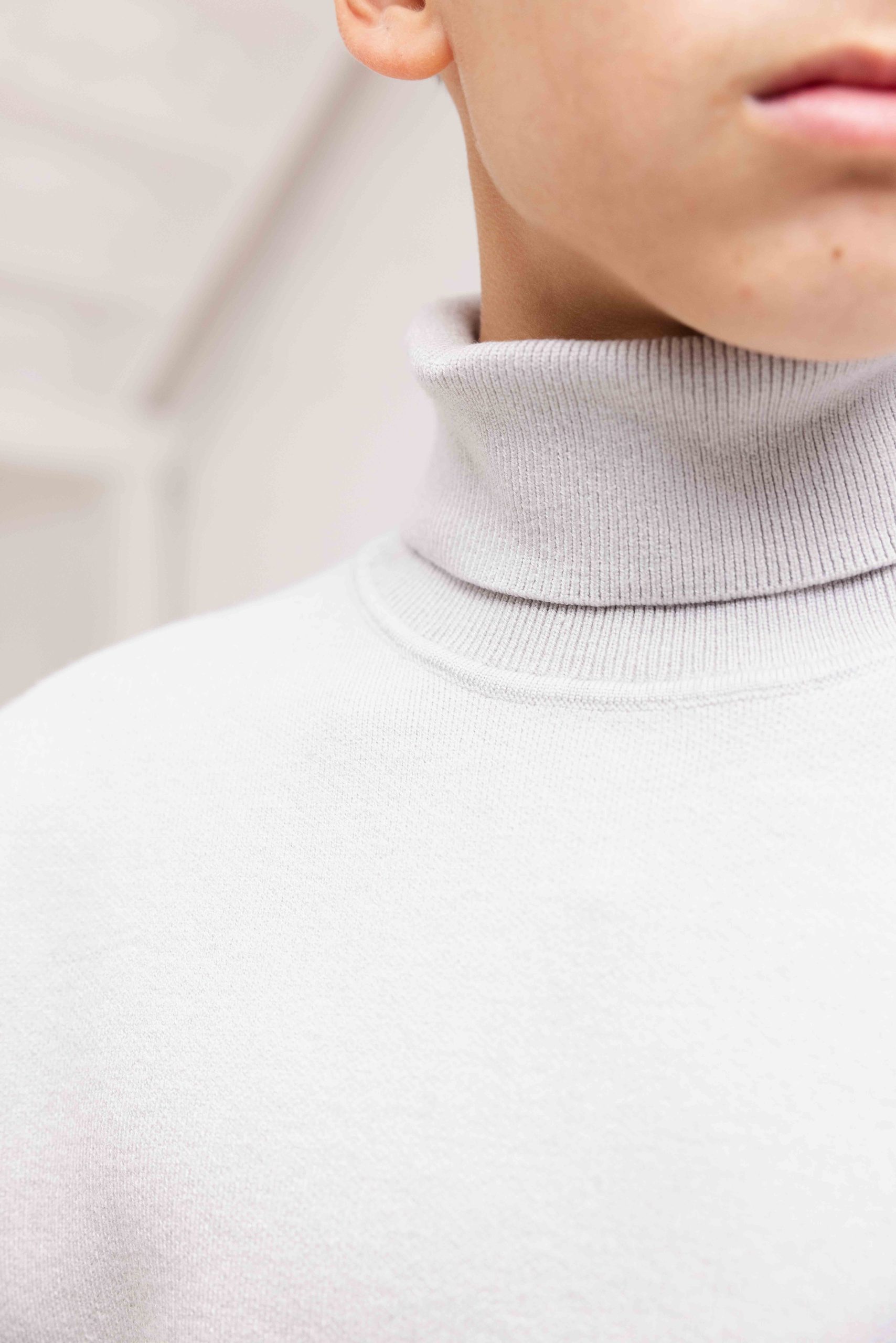 Antony Morato Stuttgart Col Sweater Kids Lichtgrijs