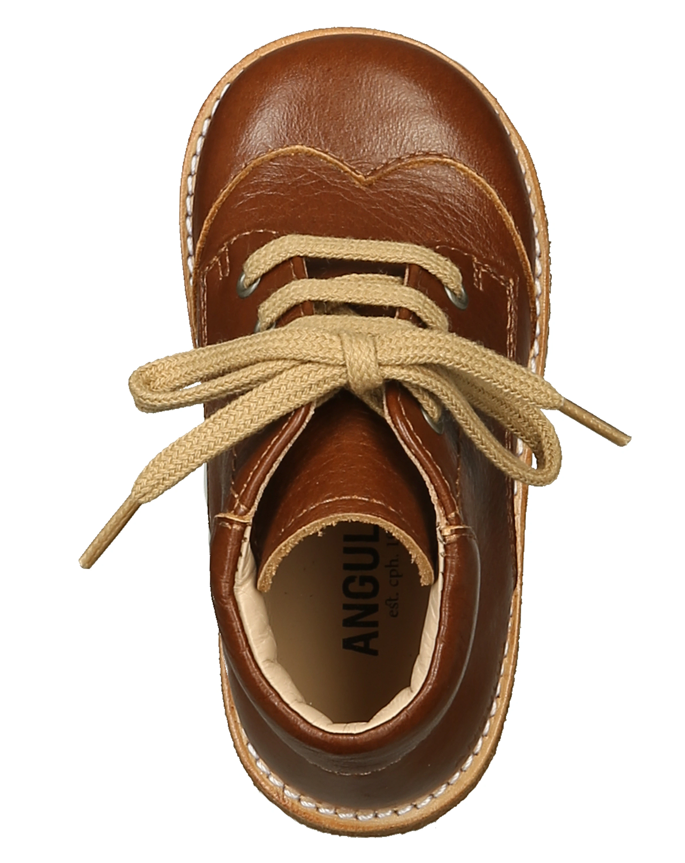 Schnür-Lauflernschuhe BASIC STARTER in cognac basic