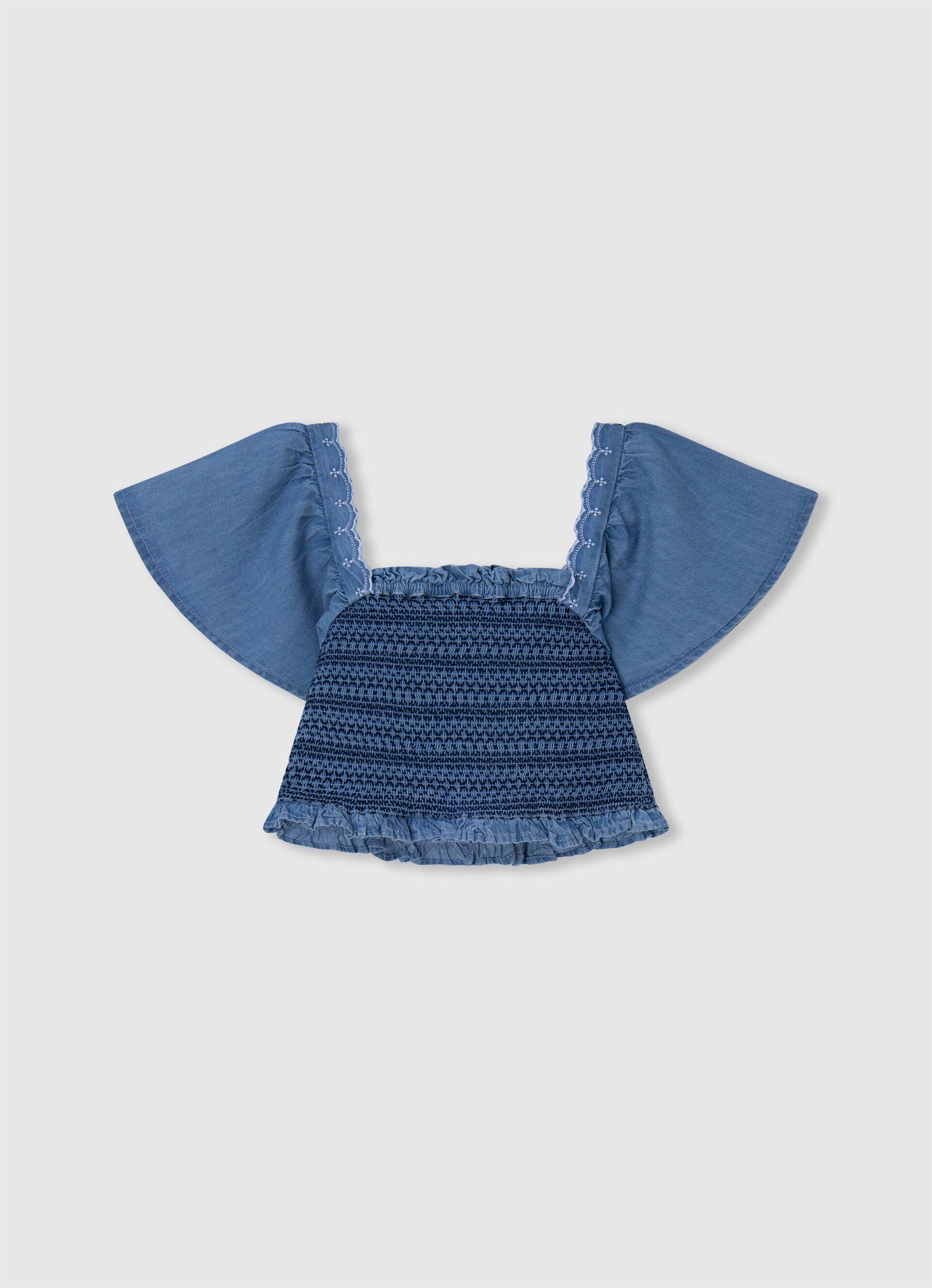 BLUSA DE MALHA SIA - azul-marinho