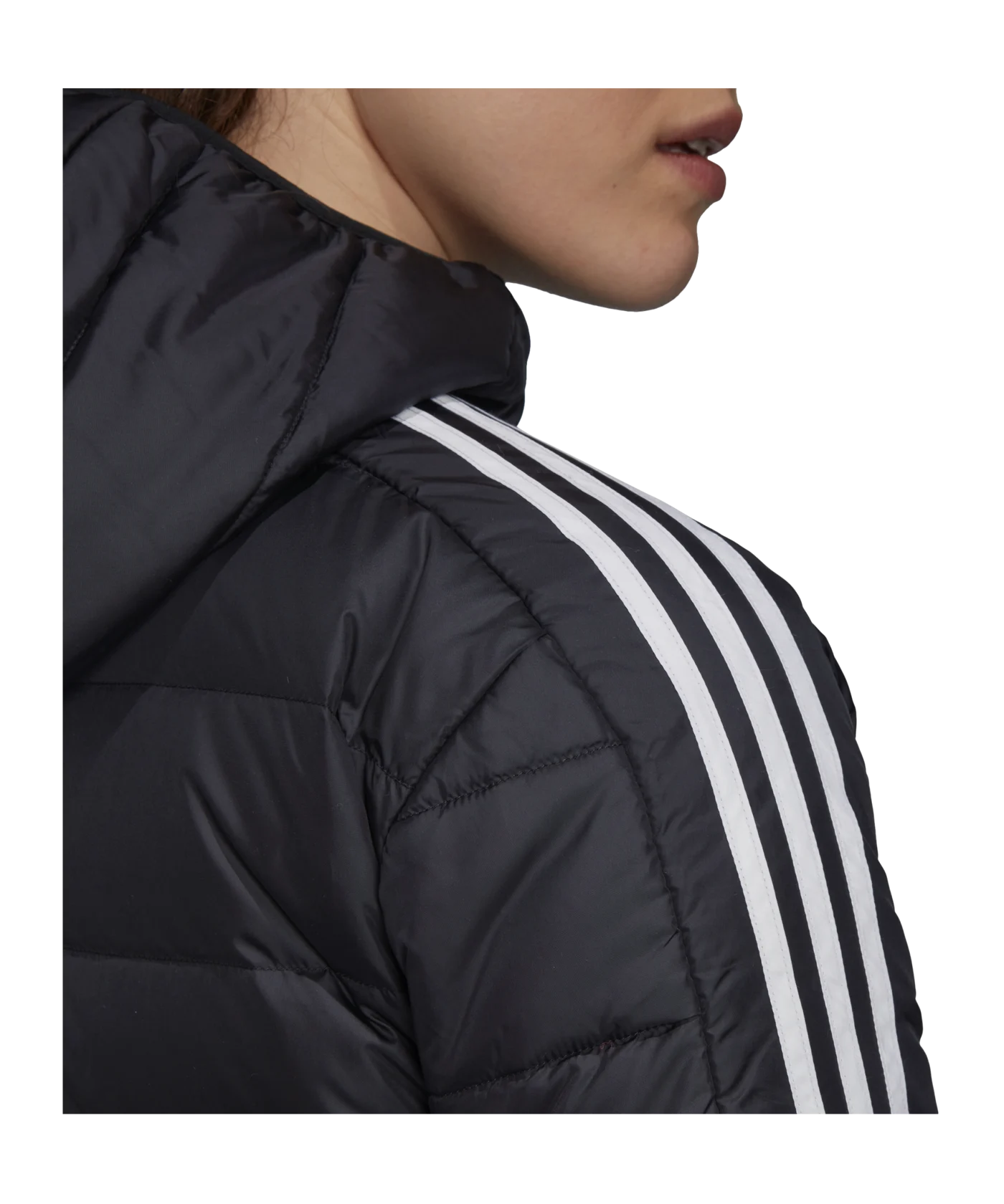 adidas Essential Daunenparka Damen Schwarz
