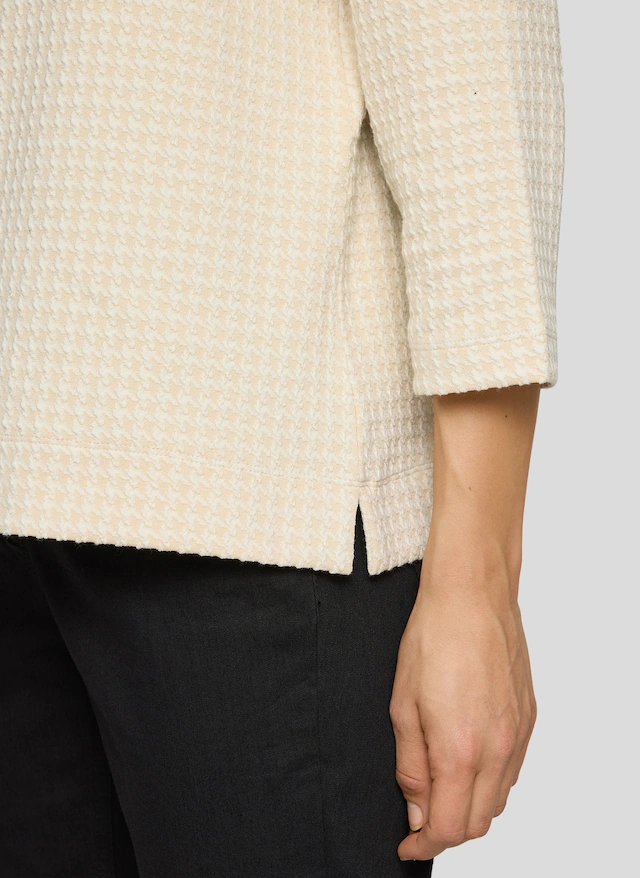 Rabe 3/4-Arm-Shirt , mit grafischem Muster