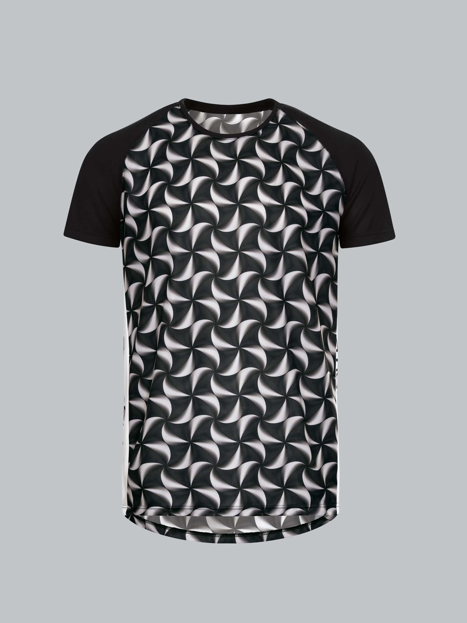 Sport T-Shirt aus atmungsaktivem COOLMAX®-MaterialSchwarz