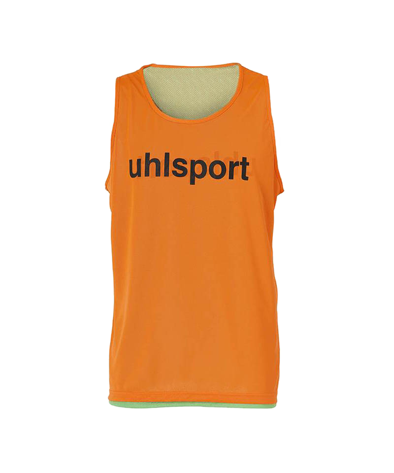 uhlsport Wende-Markierungshemd Orange Grün F02