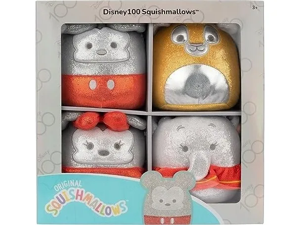 Jazwares Squishmallows - 13 cm Disney 100 4-pack (230233) /Stuffed Animals and Plush To