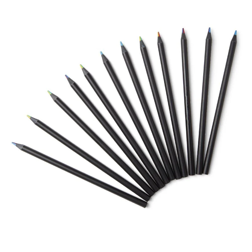 Lot de 12 crayons de couleur