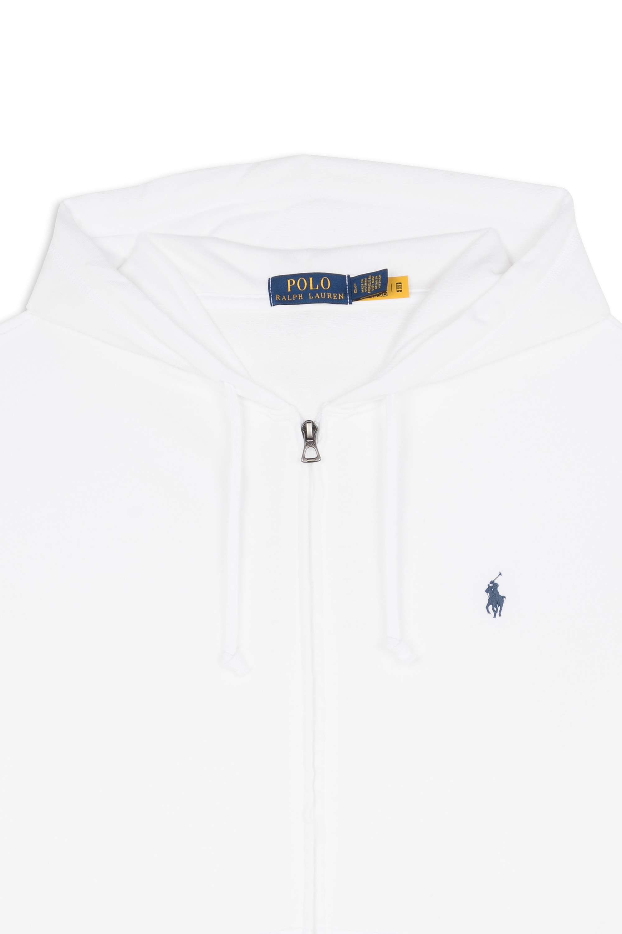 POLO RALPH LAUREN Hoodie zippé SPA TERRY Blanc