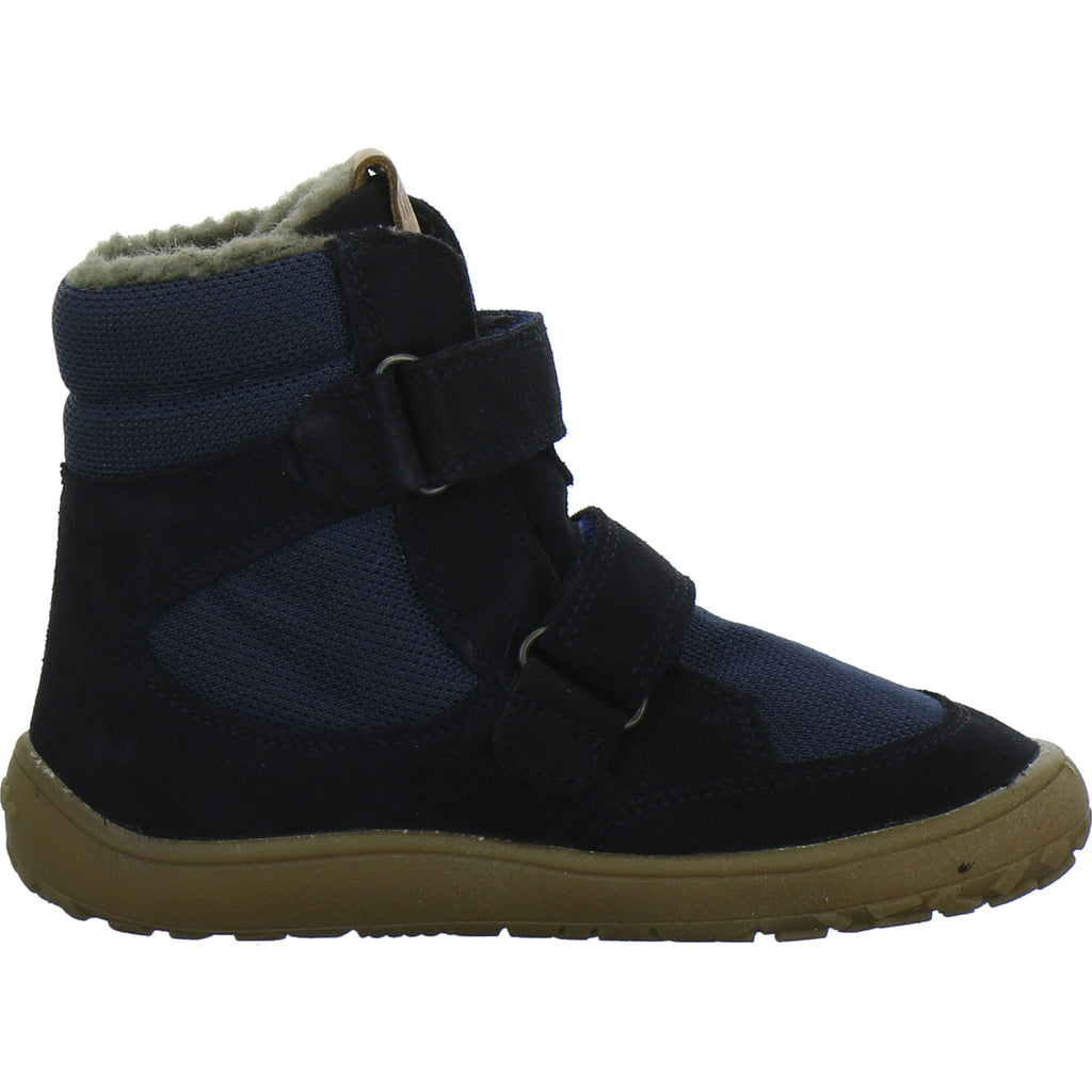 Froddo Winterschuhe Jungen Barefoot Dunkelblau