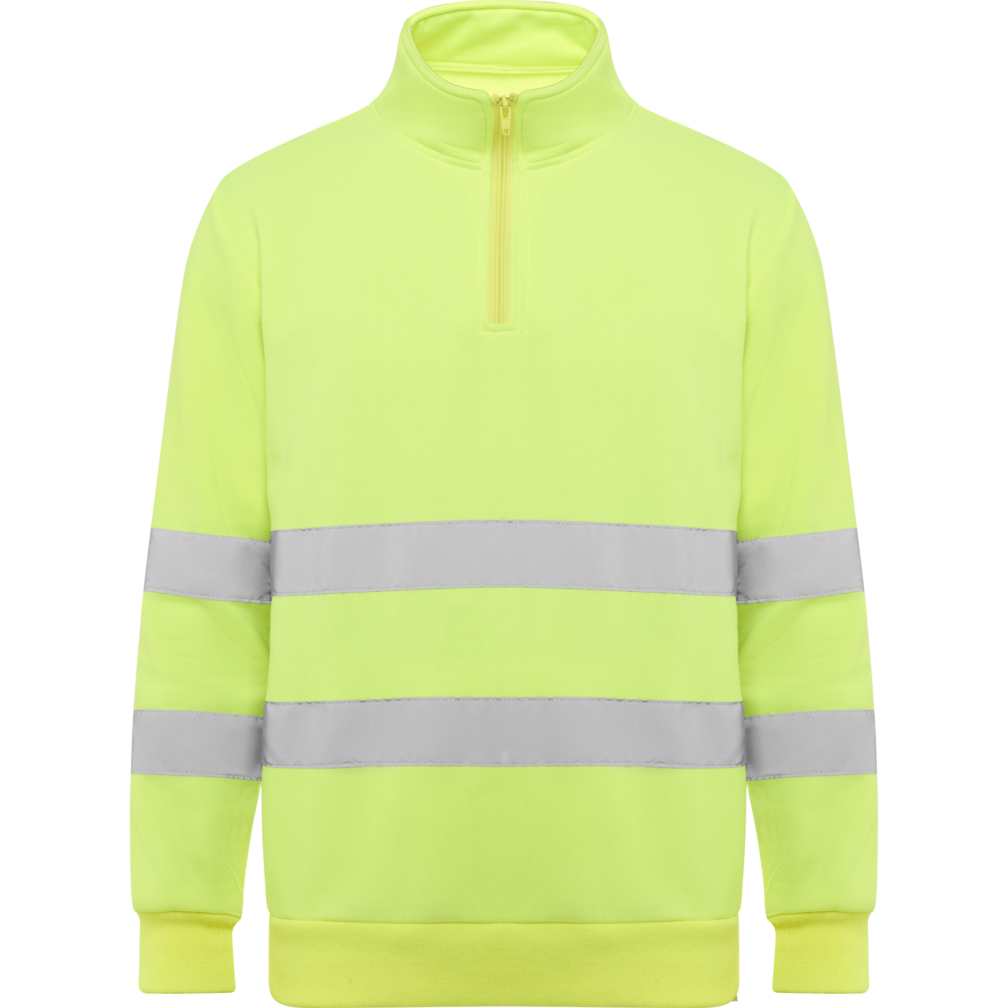 Roly HV9314 - SPICA Sweat haute visibilité avec  zip